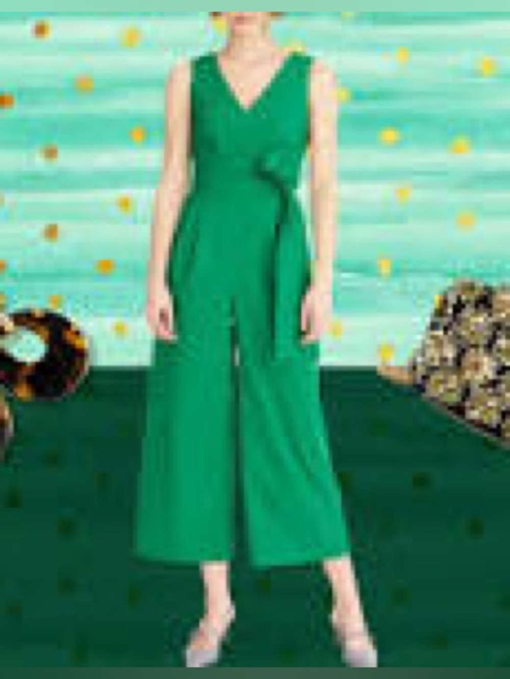J.Crew Kelly Green Jumpsuit